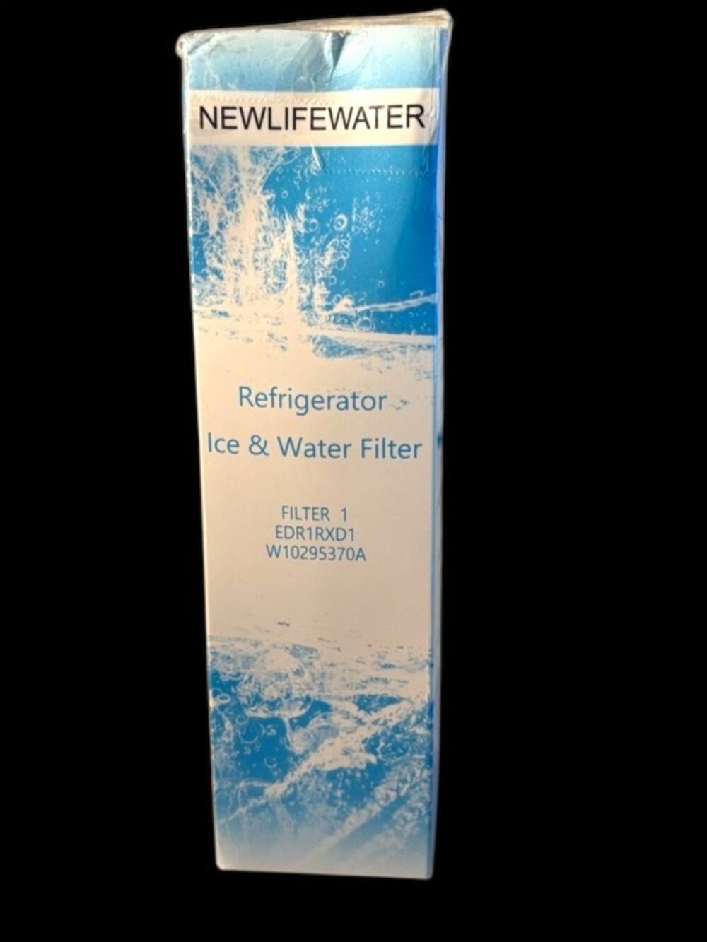 NIB- Newlifewater Filter 1 EDR1RXD1 W10295370A Refrigerator Ice & Water Filter